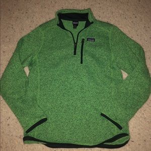 Patagonia Kid’s Better Sweater ¼ Zip Fleece XL
